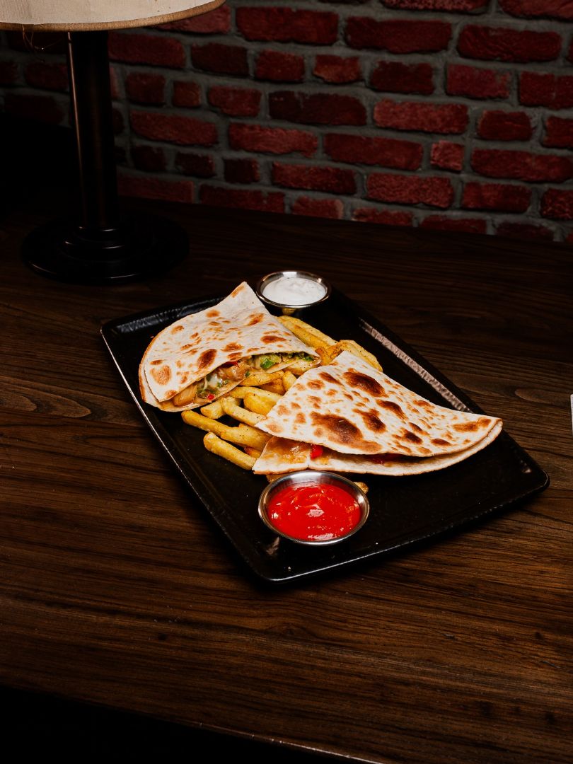 Sebzeli Quesadilla